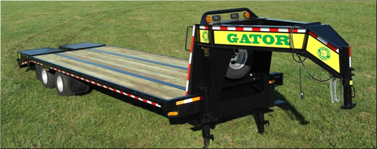 GOOSENECK TRAILER 30ft tandem dual - all heavy-duty equipment trailers special priced  Jefferson County, Ohio